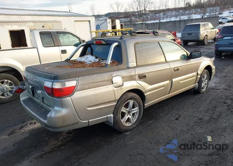 2005 Subaru Baja Sport из США, поврежденный, VIN 4S4BT62C857102974